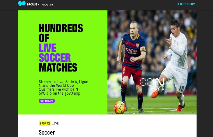 go90 Stream TV & Live Sports 3.1.5