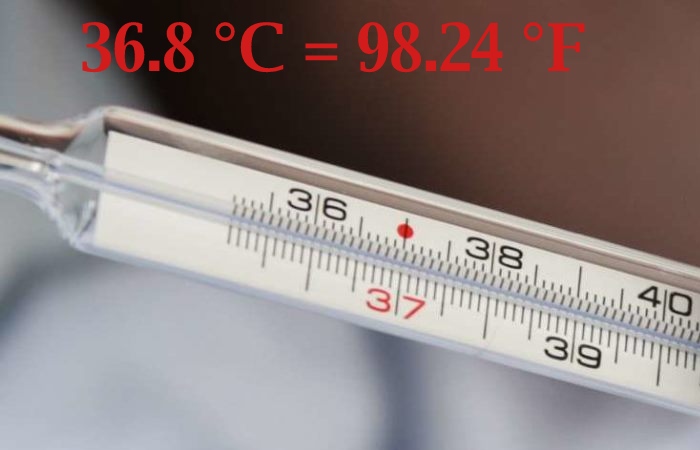 36.8 c to f