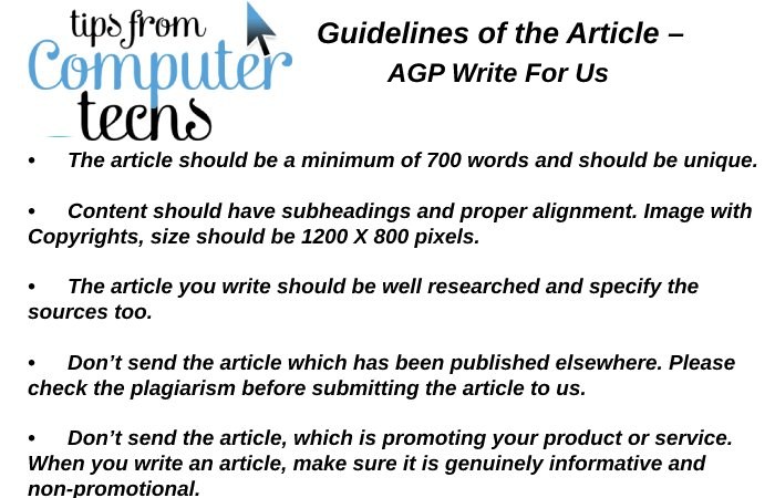 AGP Write For Us