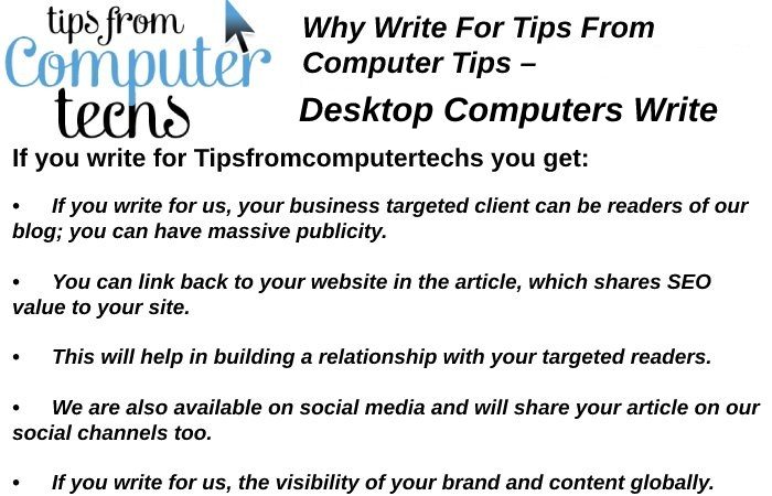 Write For Us