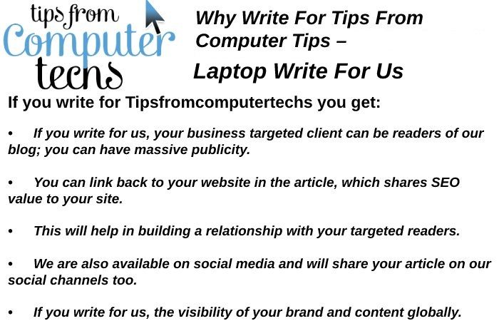  Write For Us