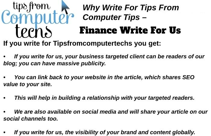 finance write for us